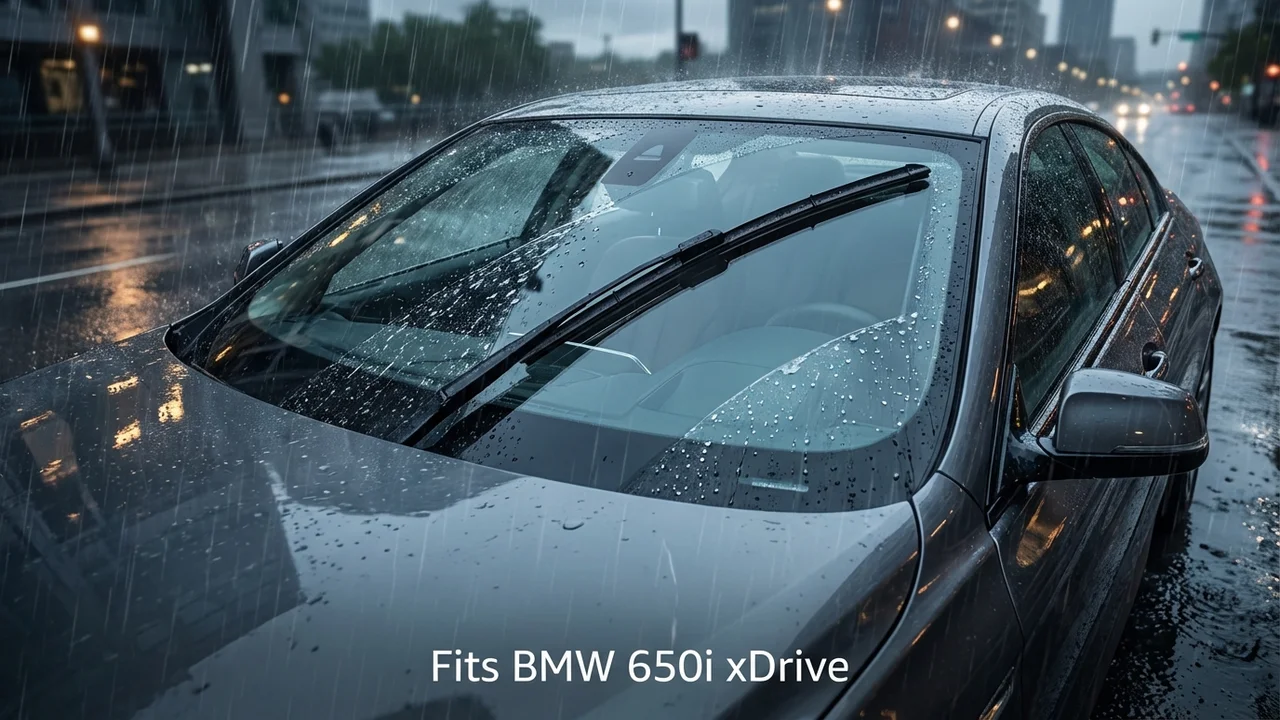 BMW 650i xDrive Driver Side Wiper Blade — 24