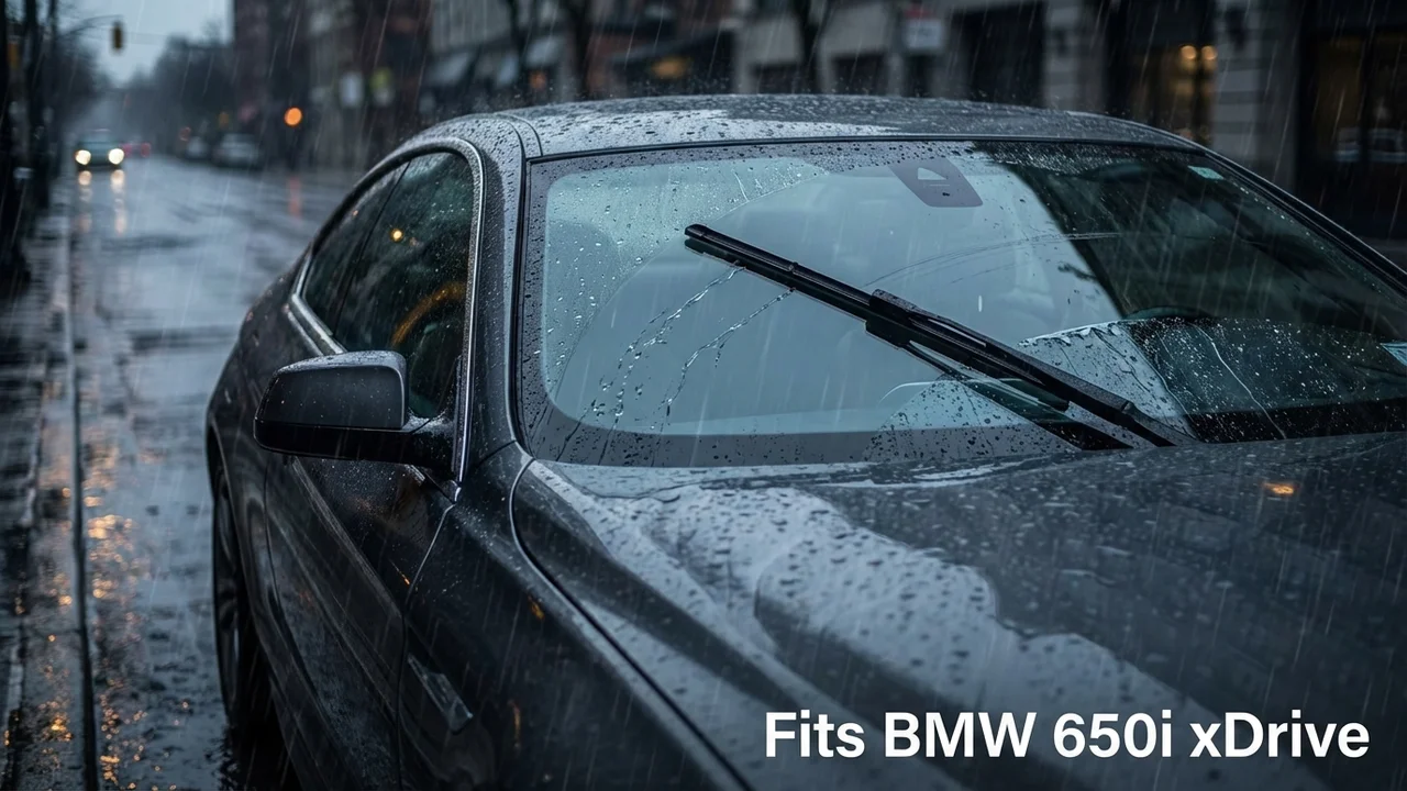 BMW 650i xDrive Passenger Side Wiper Blade — 17