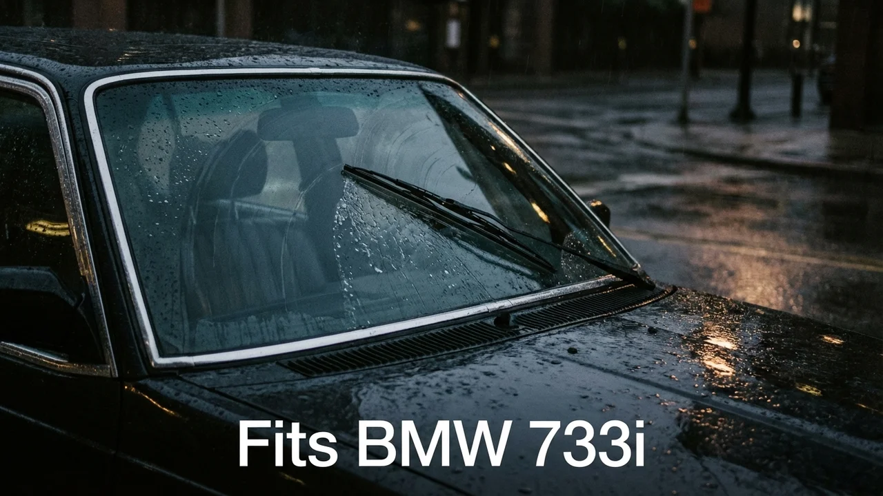 BMW 733i Passenger Side Wiper Blade — 18