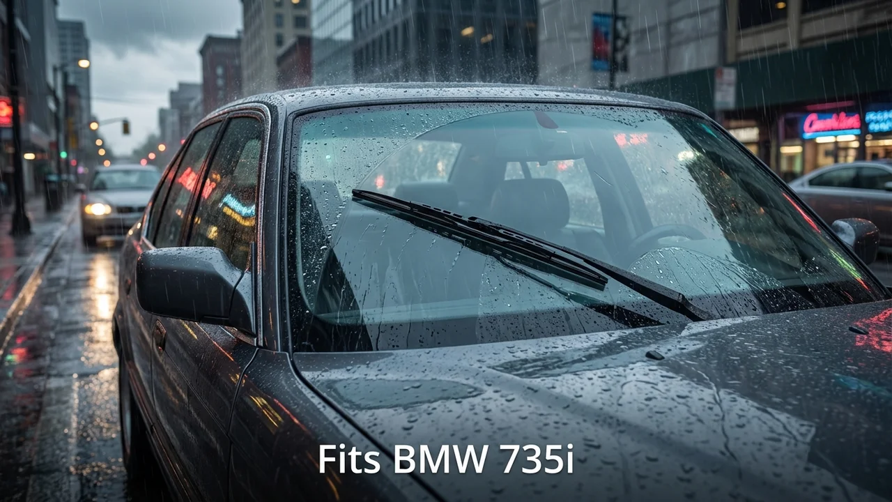 BMW 735i Driver Side Wiper Blade — 21