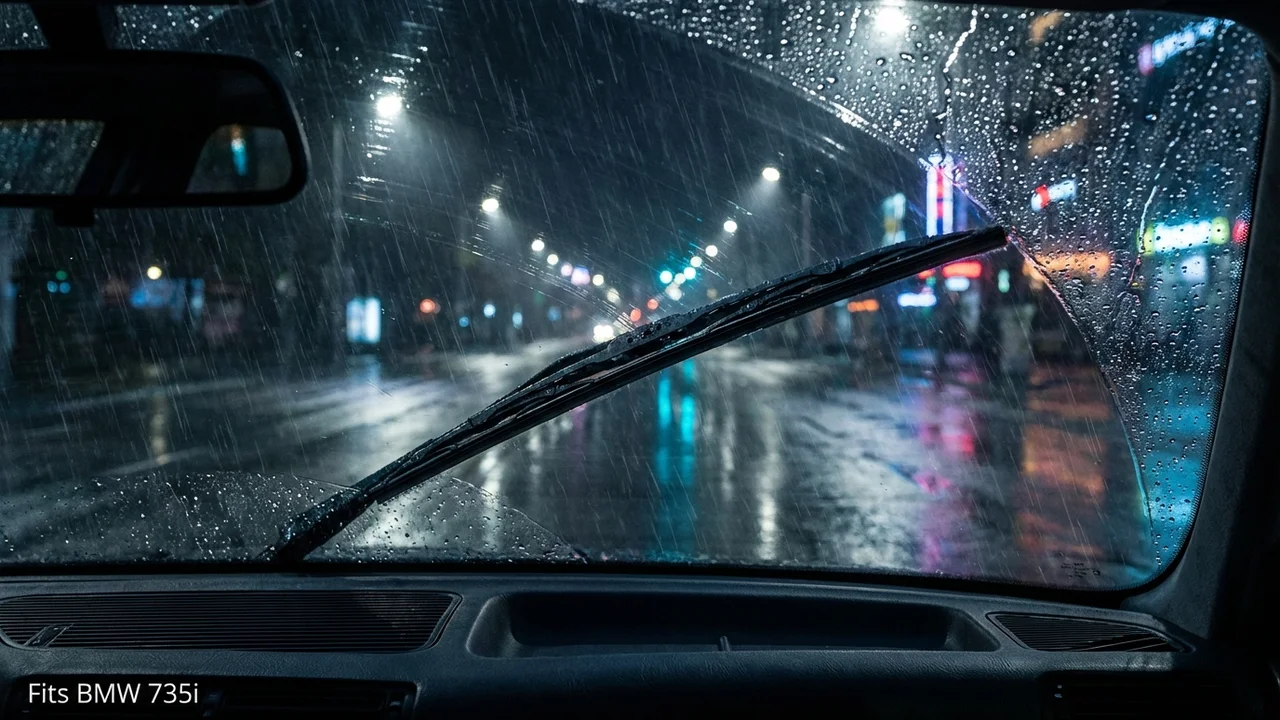 BMW 735i Passenger Side Wiper Blade — 19