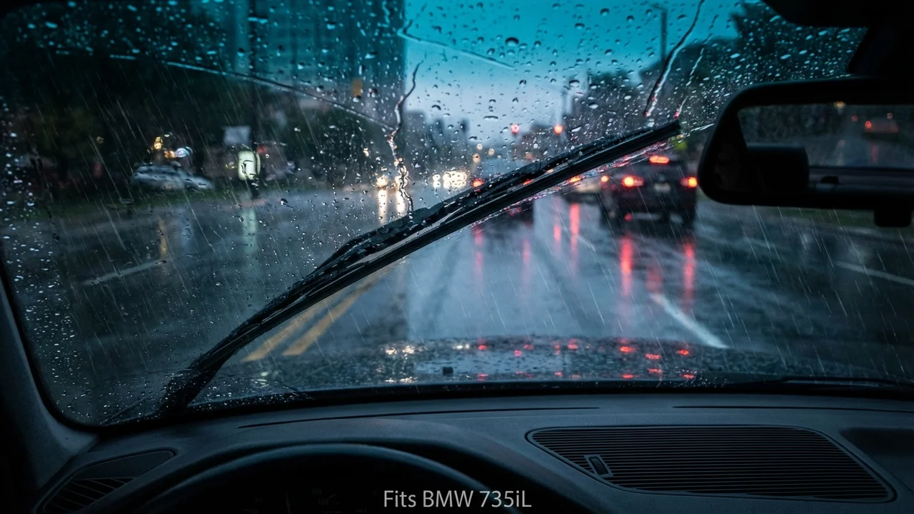 BMW 735iL Driver Side Wiper Blade — 20