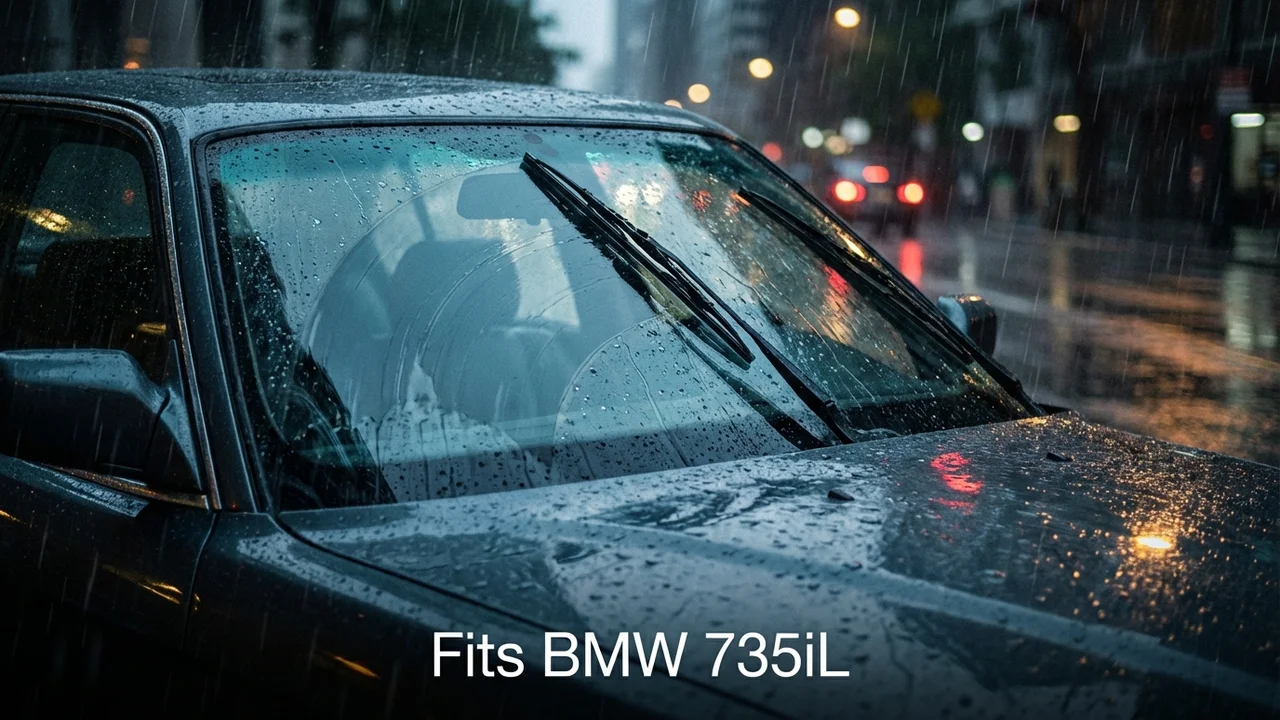 BMW 735iL Passenger Side Wiper Blade — 20