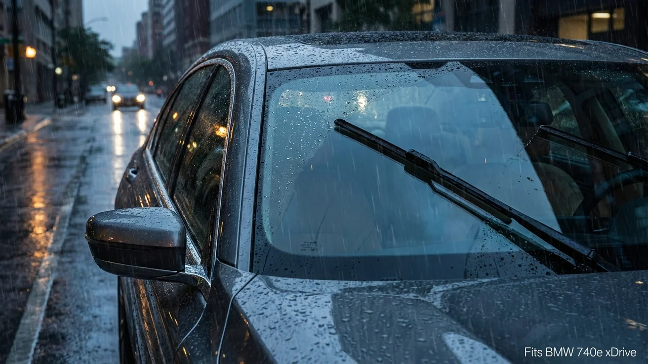 BMW 740e xDrive Passenger Side Wiper Blade — 21