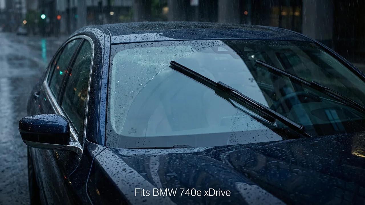 BMW 740e xDrive Rear Wiper Blade — 12