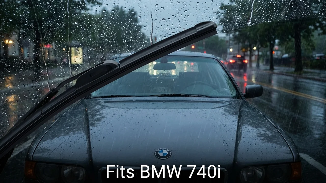 BMW 740i Driver Side Wiper Blade — 24