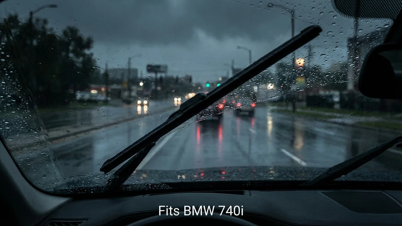 BMW 740i Passenger Side Wiper Blade — 21