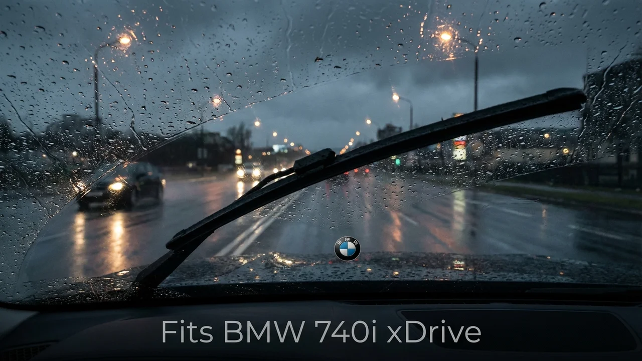 BMW 740i xDrive Passenger Side Wiper Blade — 21