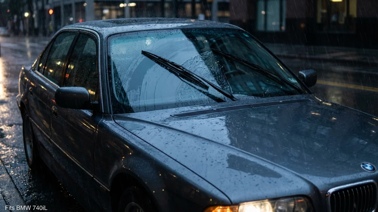 BMW 740iL Driver Side Wiper Blade — 22