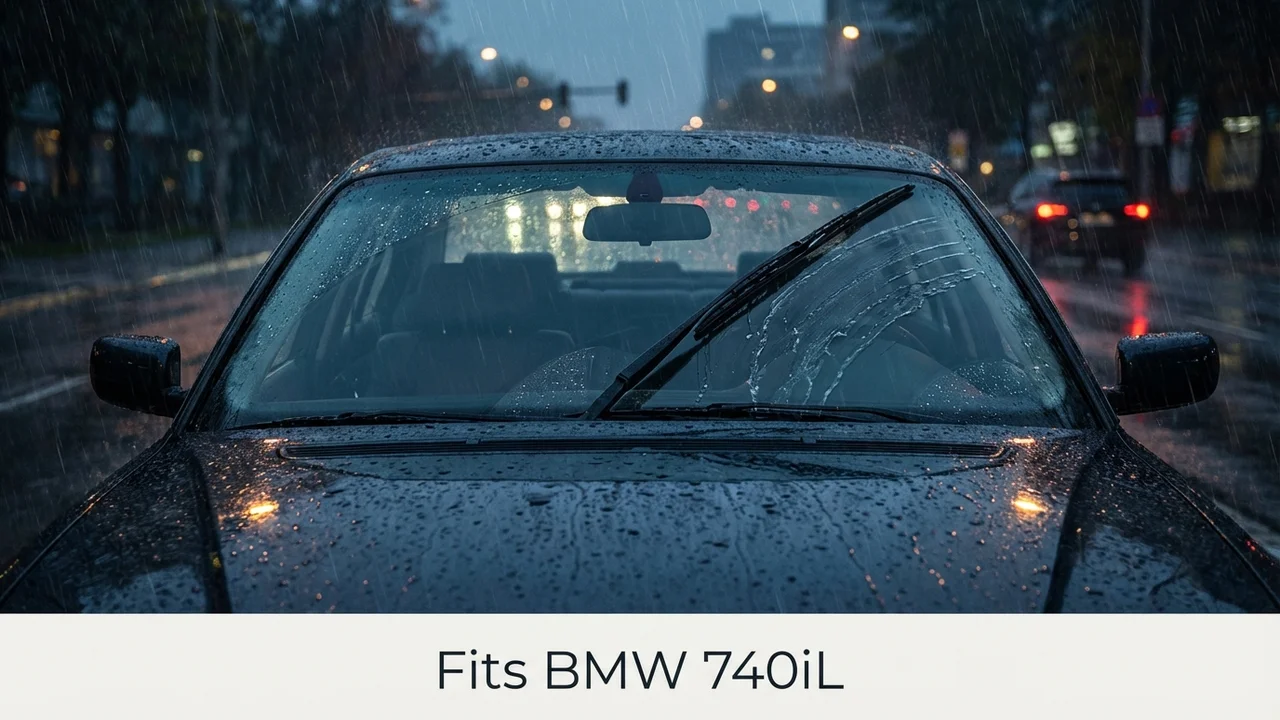 BMW 740iL Passenger Side Wiper Blade — 20