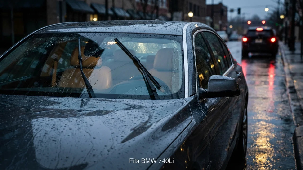 BMW 740Li Driver Side Wiper Blade — 28