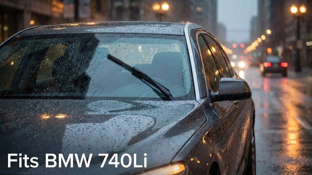 BMW 740Li Passenger Side Wiper Blade — 22
