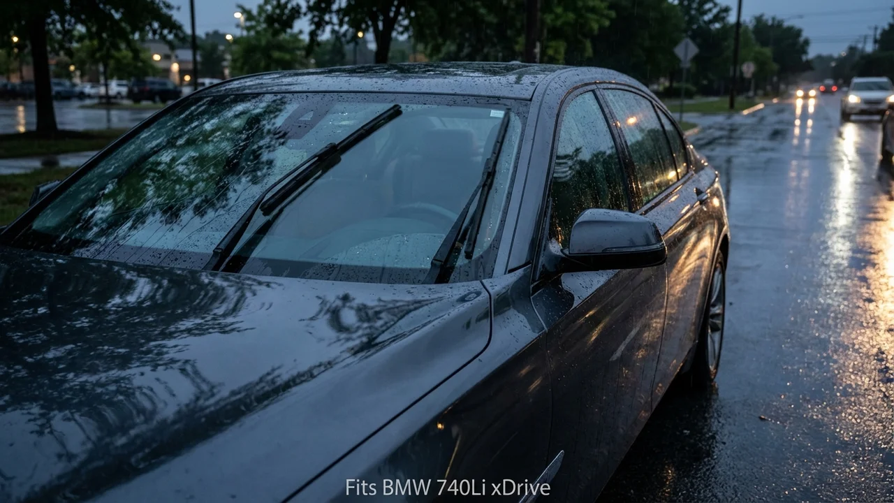 BMW 740Li xDrive Driver Side Wiper Blade — 20