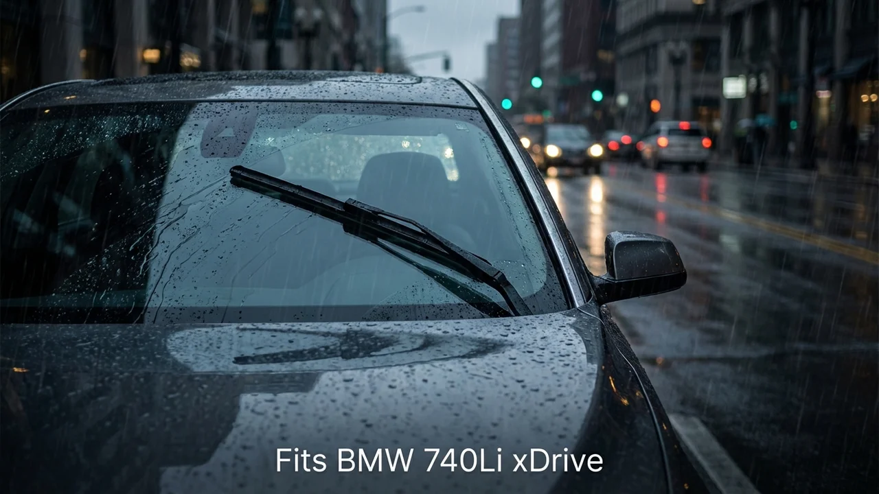 BMW 740Li xDrive Passenger Side Wiper Blade — 18