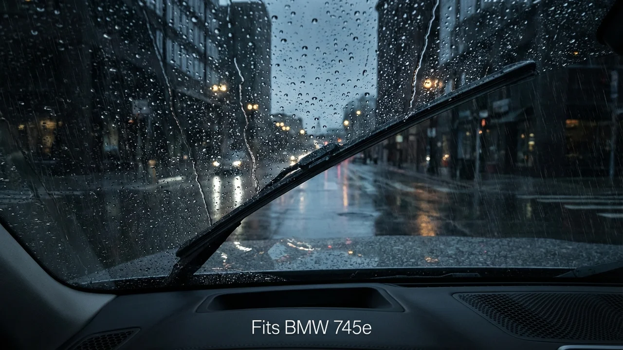 BMW 745e Passenger Side Wiper Blade — 16