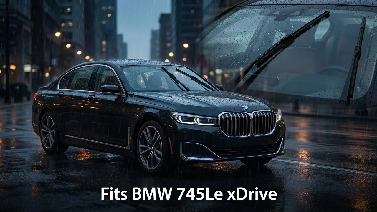 BMW 745Le xDrive Passenger Side Wiper Blade — 19