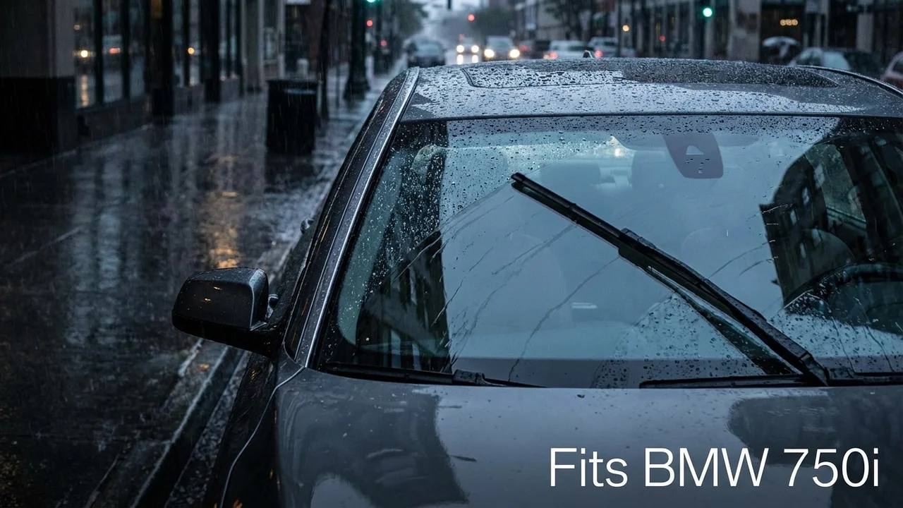 BMW 750i Passenger Side Wiper Blade — 20