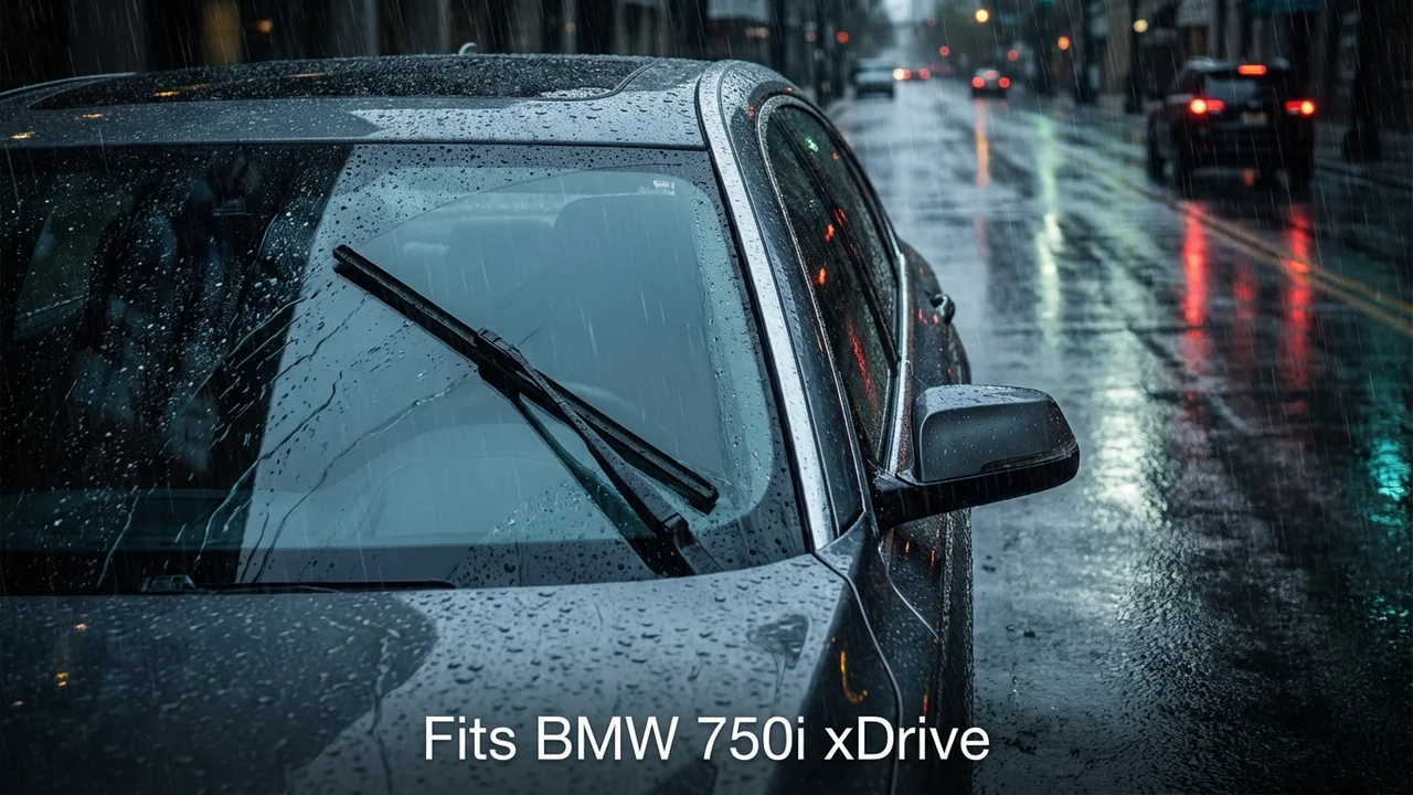 BMW 750i xDrive Driver Side Wiper Blade — 21