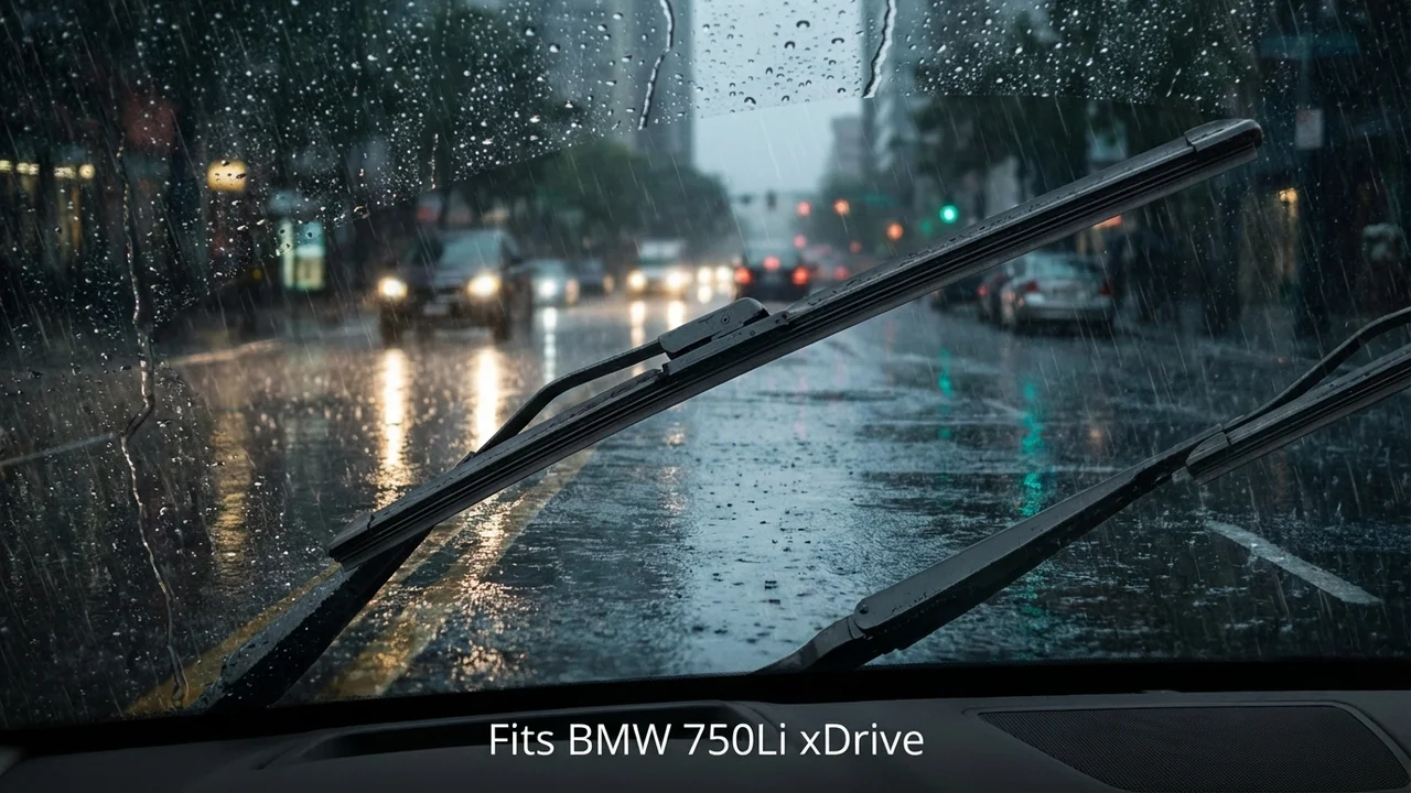 BMW 750Li xDrive Passenger Side Wiper Blade — 18