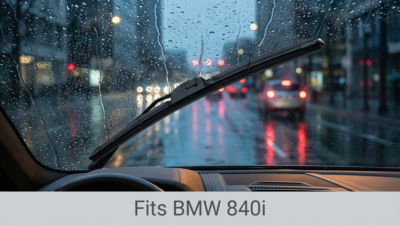 BMW 840i Driver Side Wiper Blade — 21