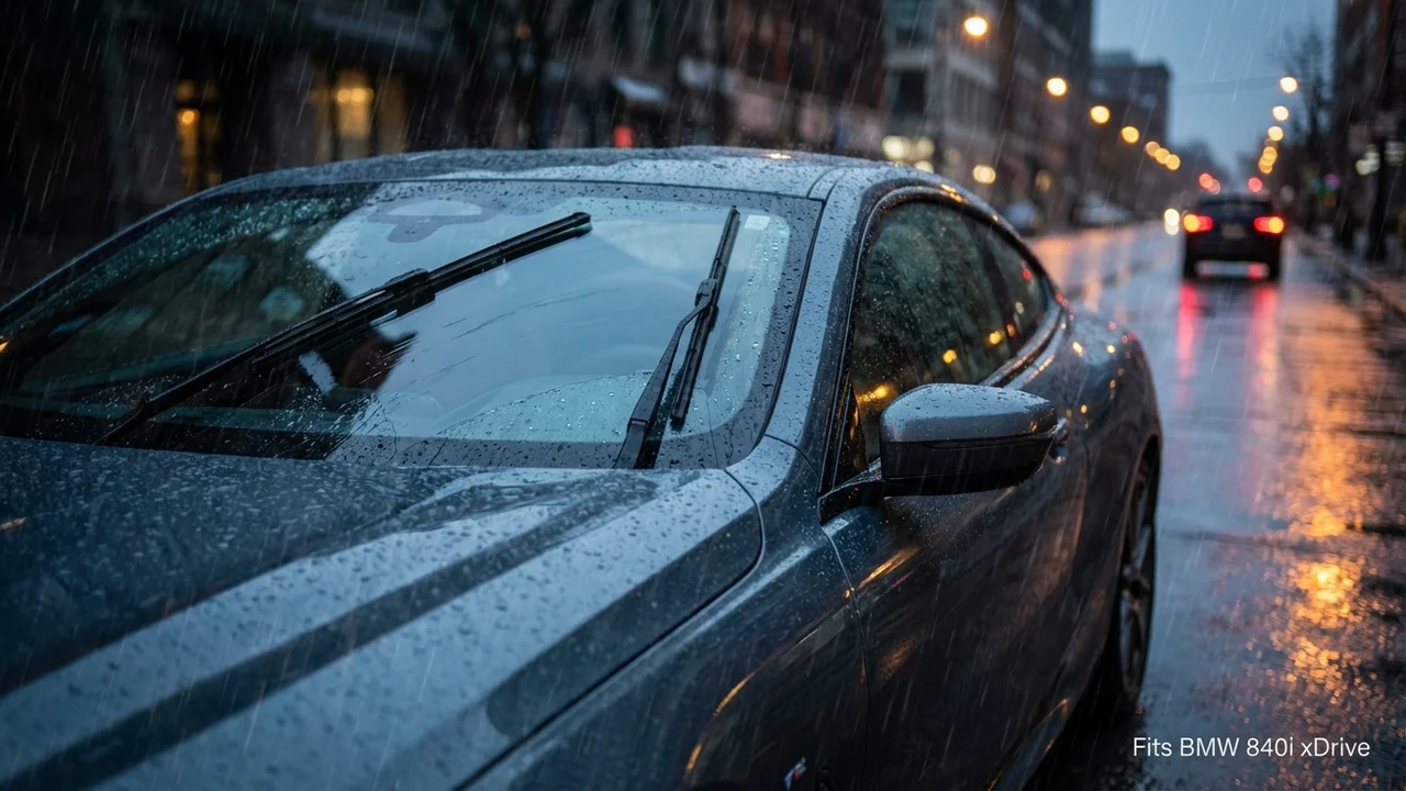 BMW 840i xDrive Driver Side Wiper Blade — 24