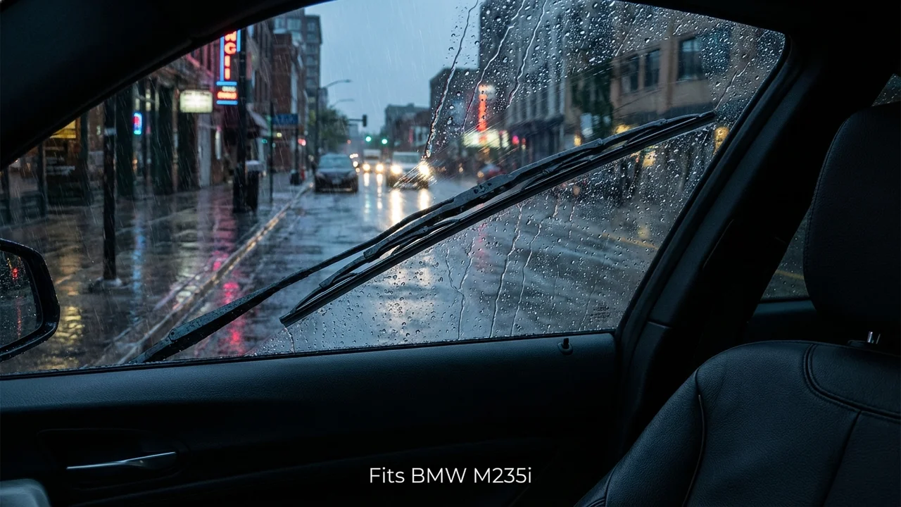 BMW M235i Passenger Side Wiper Blade — 18