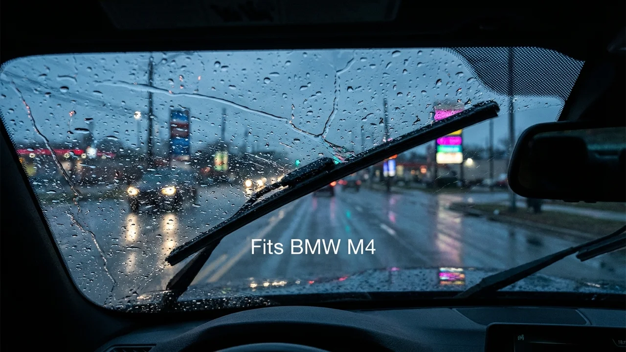 BMW M4 Passenger Side Wiper Blade — 18