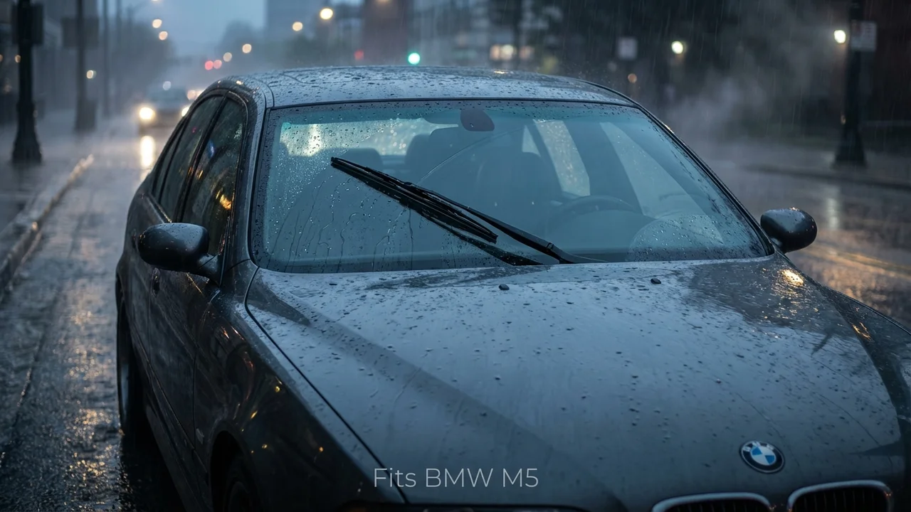 BMW M5 Driver Side Wiper Blade — 24