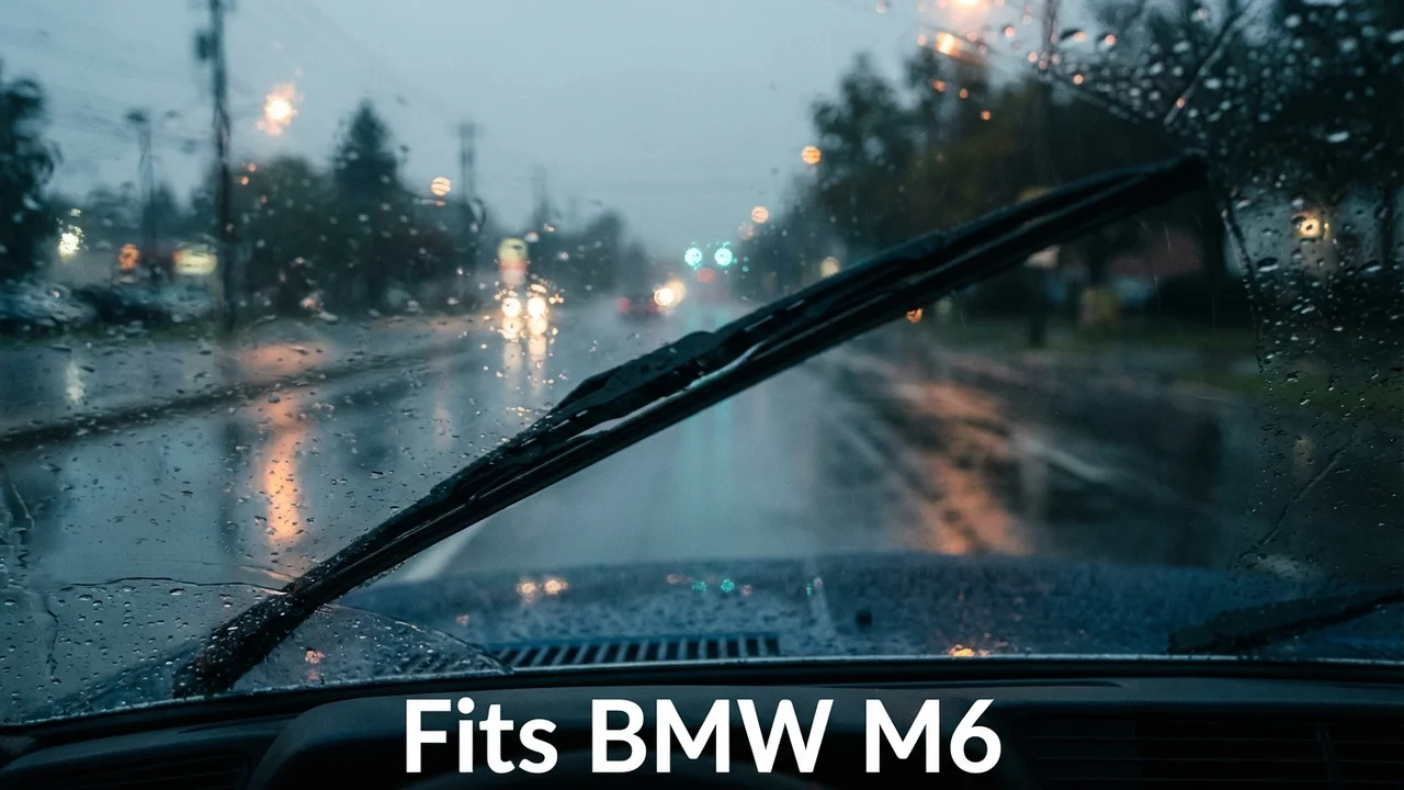 BMW M6 Driver Side Wiper Blade — 21