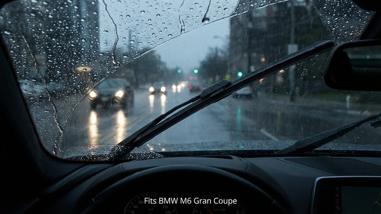 BMW M6 Gran Coupe Passenger Side Wiper Blade — 17