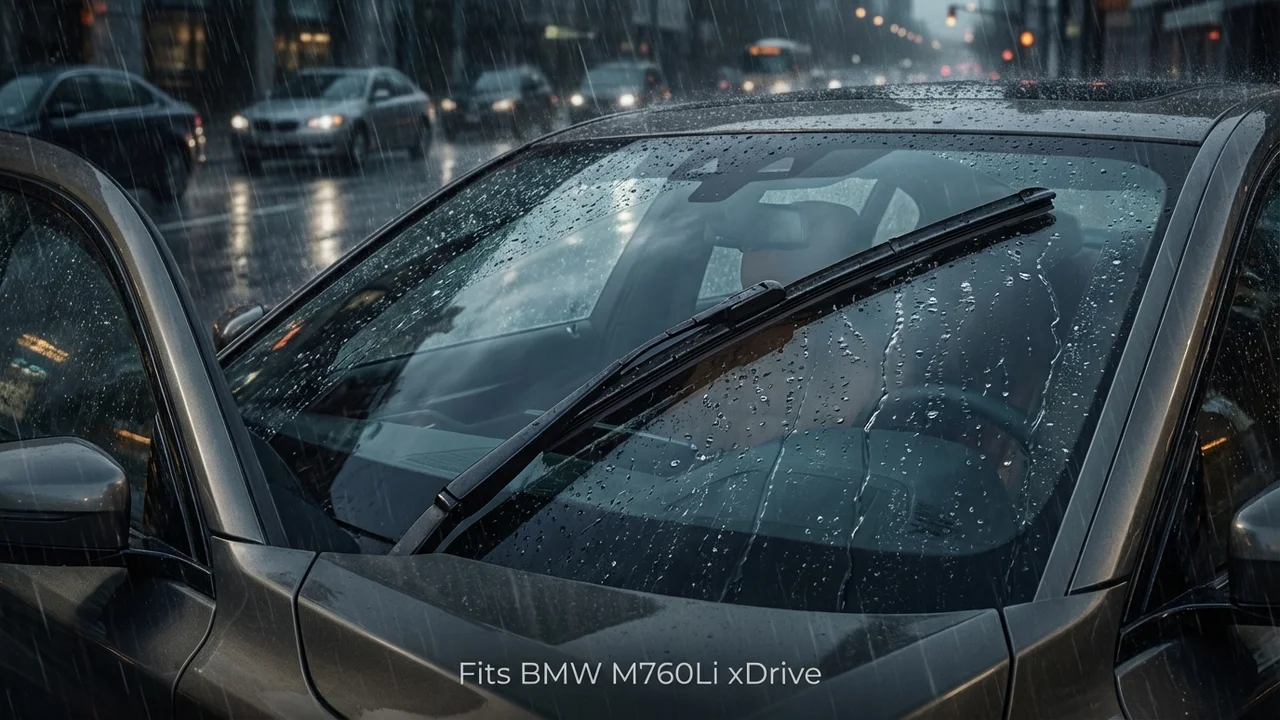 BMW M760Li xDrive Driver Side Wiper Blade — 22