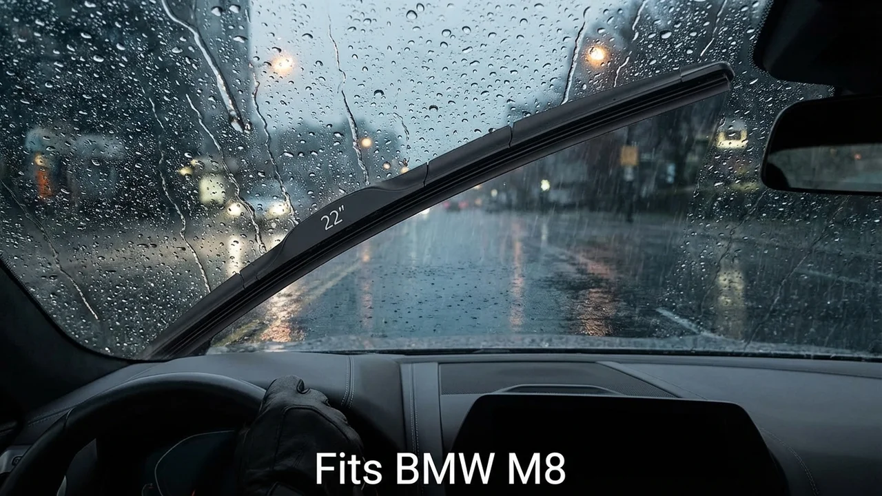 BMW M8 Driver Side Wiper Blade — 22
