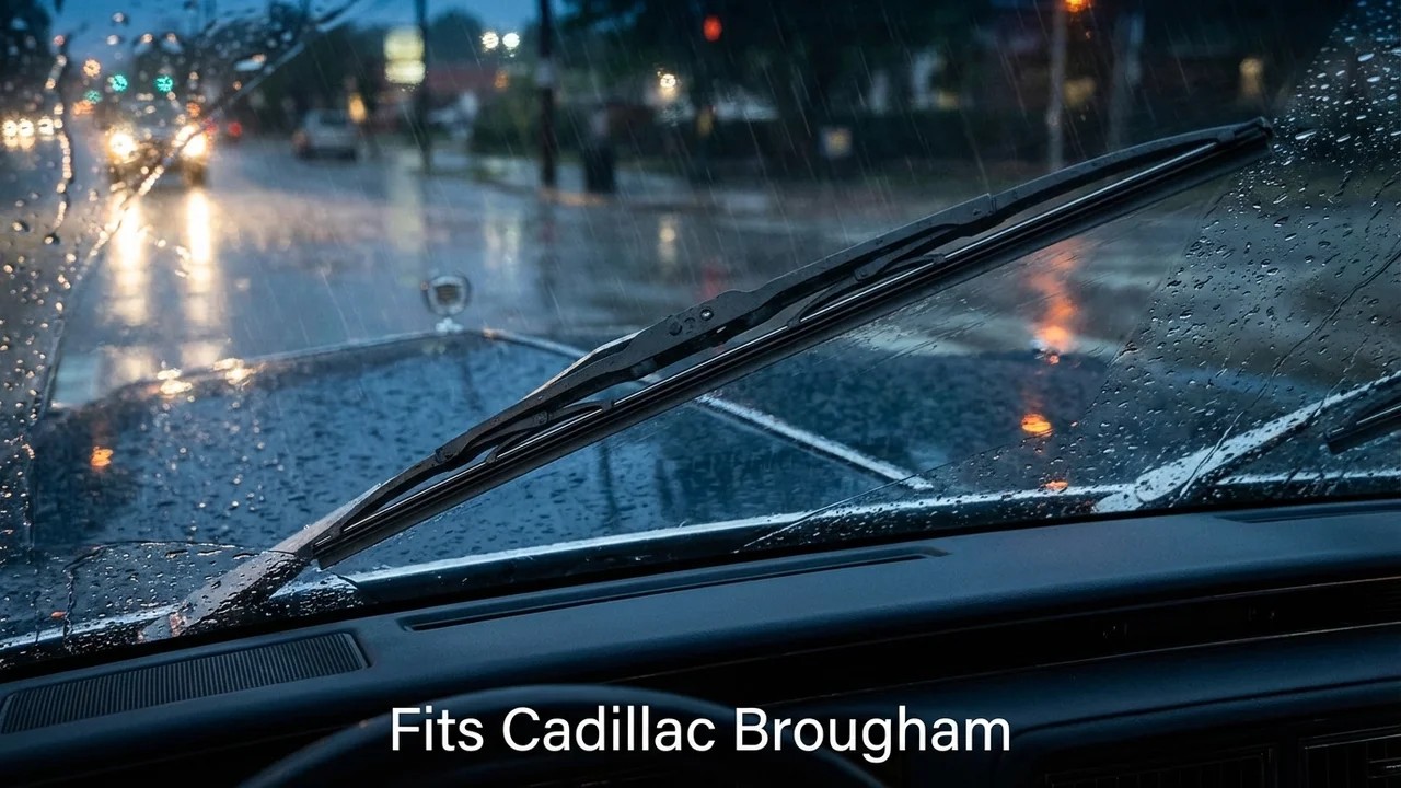 Cadillac Brougham Driver Side Wiper Blade — 20