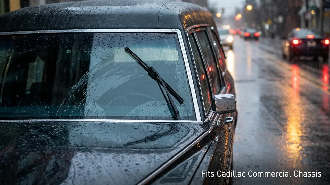 Cadillac Commercial Chassis Passenger Side Wiper Blade — 17