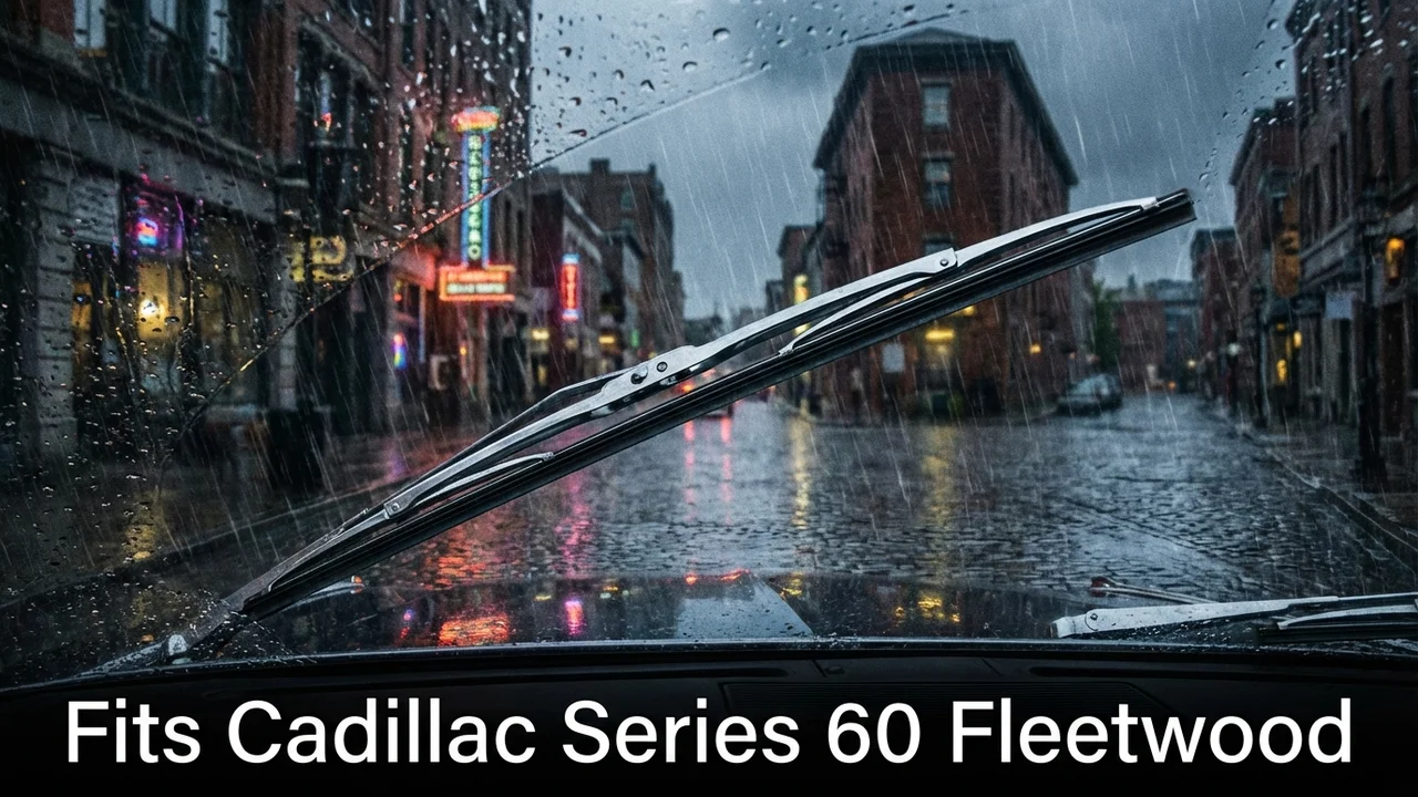Cadillac Series 60 Fleetwood Passenger Side Wiper Blade — 17