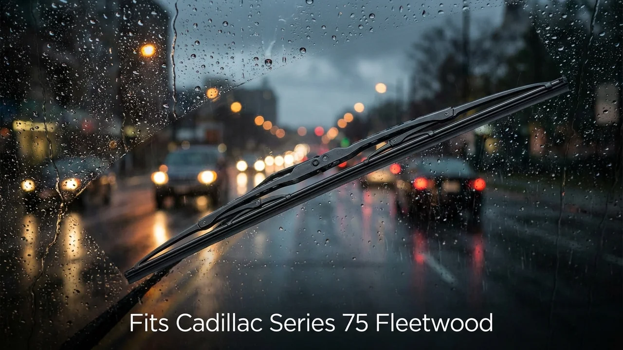 Cadillac Series 75 Fleetwood Passenger Side Wiper Blade — 22