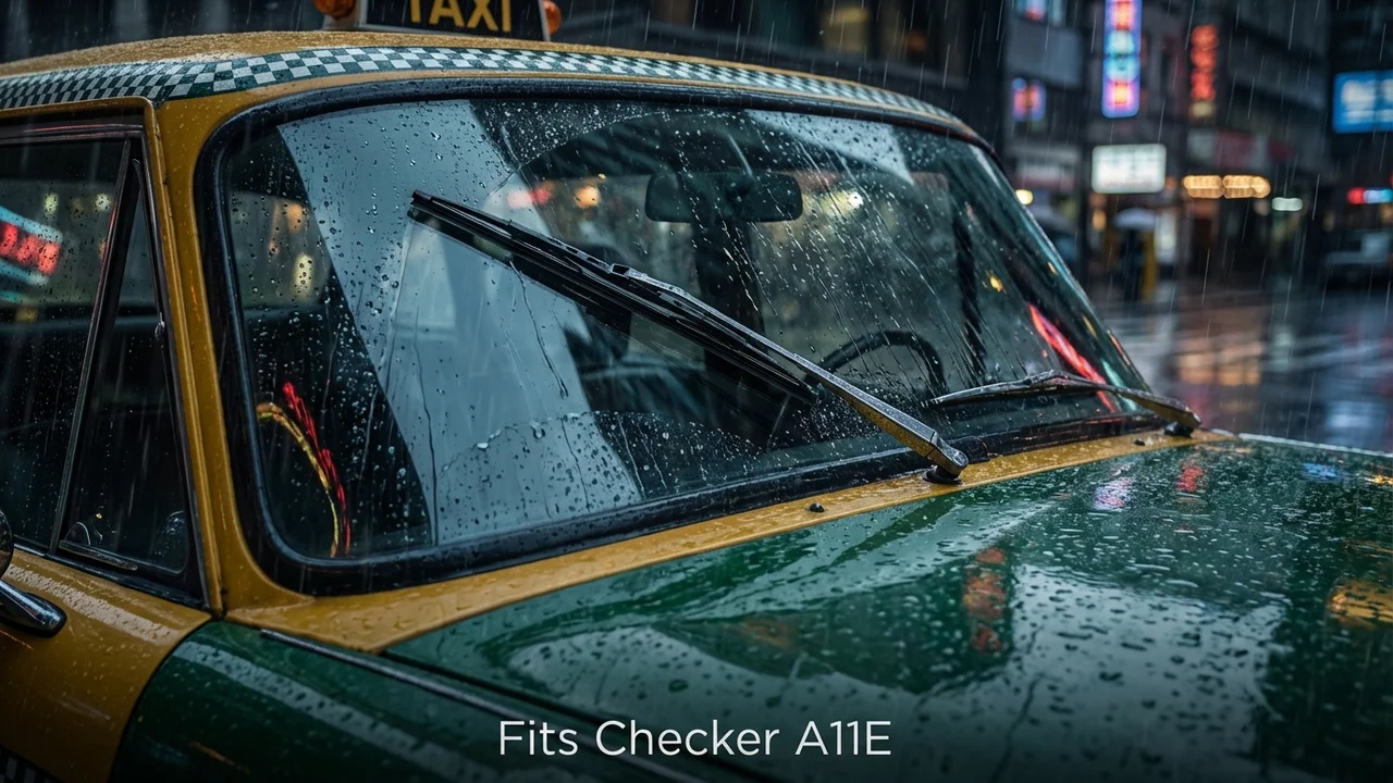 Checker A11E Passenger Side Wiper Blade — 17