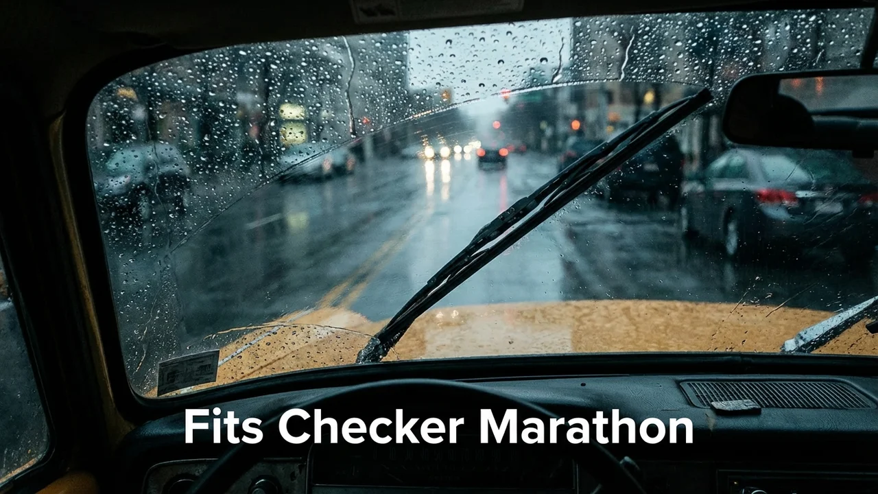 Checker Marathon Passenger Side Wiper Blade — 18