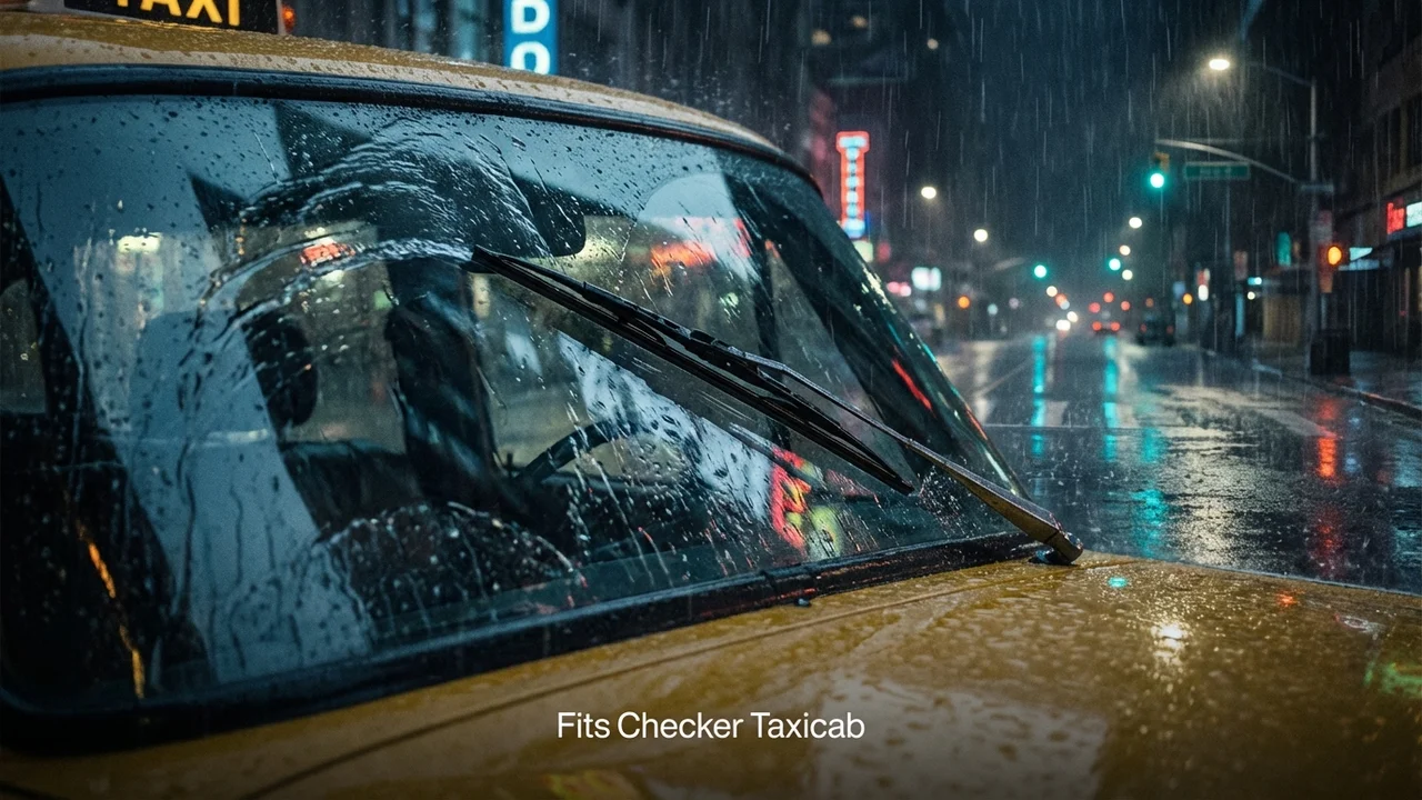 Checker Taxicab Driver Side Wiper Blade — 21