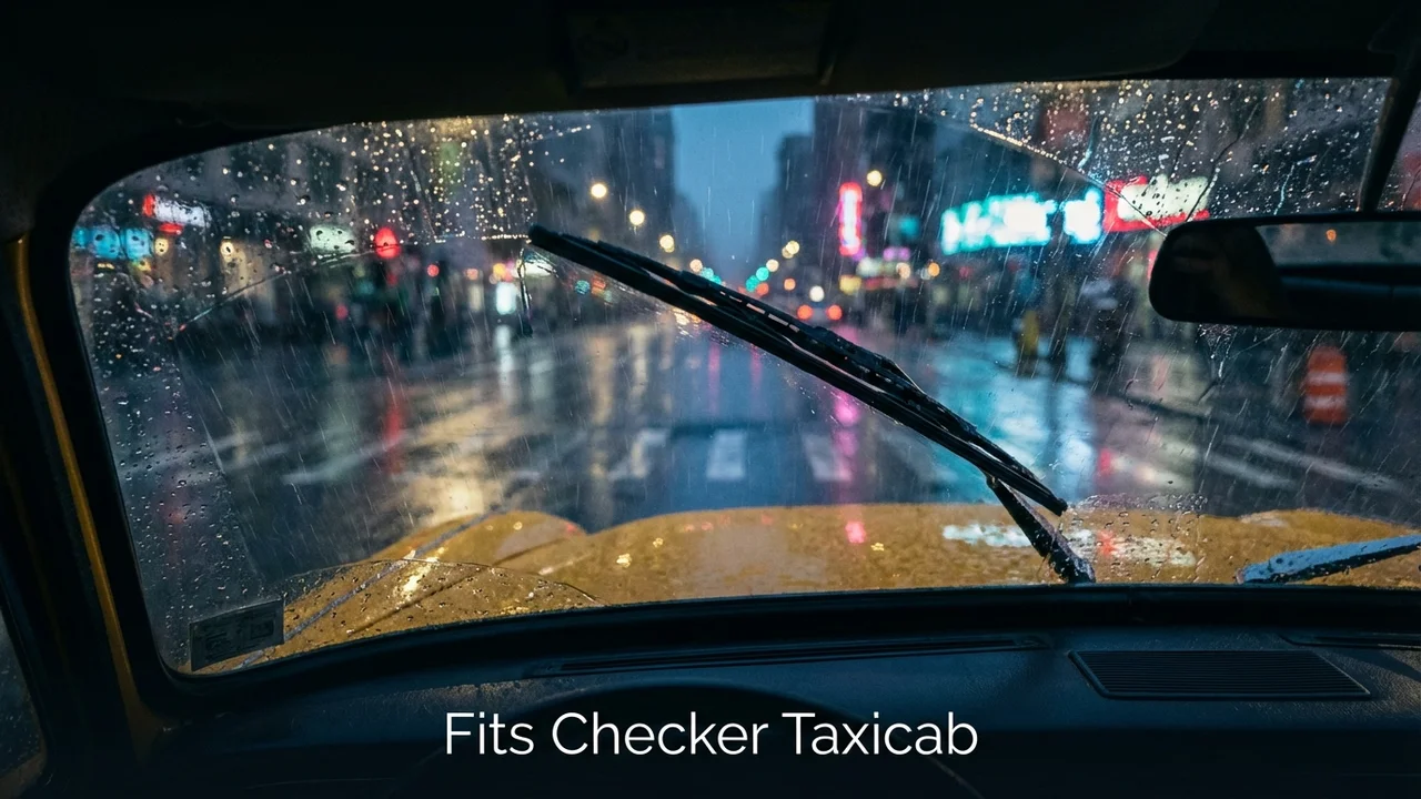 Checker Taxicab Passenger Side Wiper Blade — 16