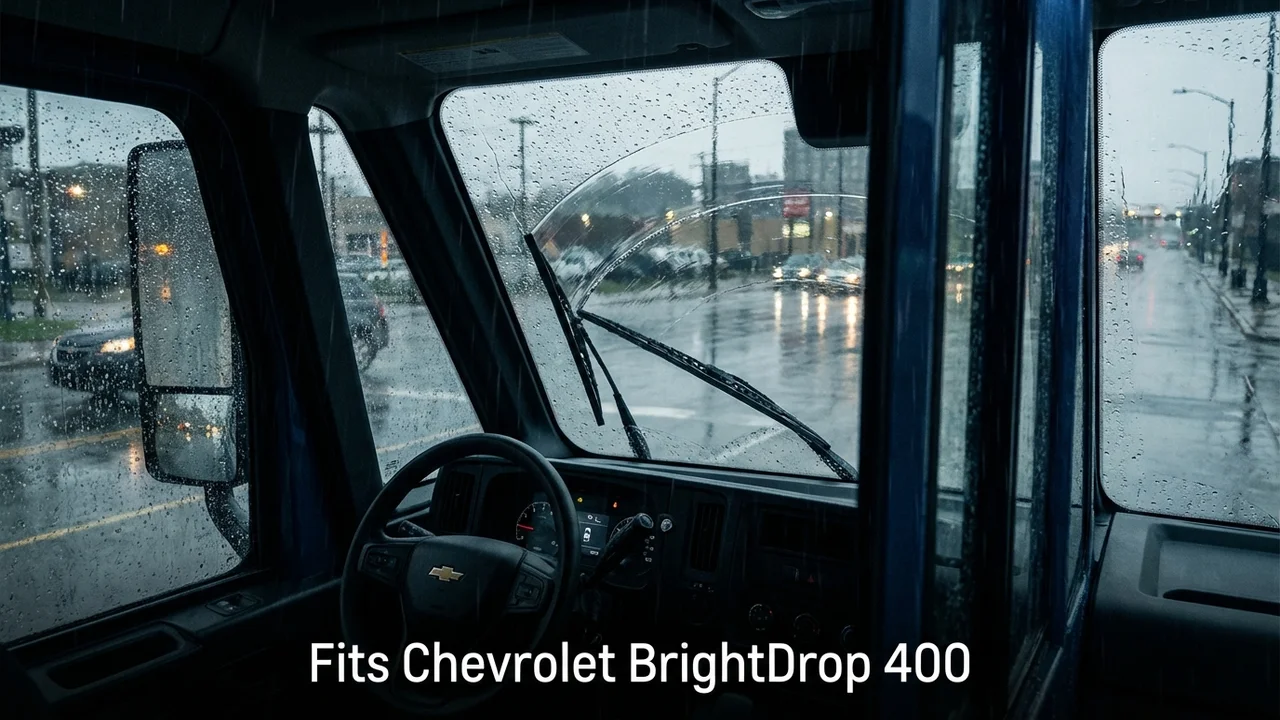Chevrolet BrightDrop 400 Driver Side Wiper Blade — 20