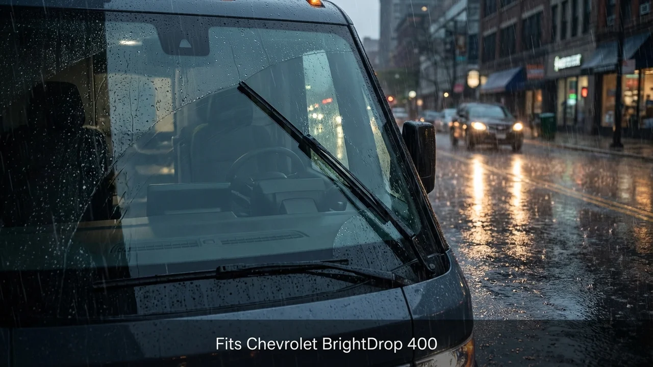 Chevrolet BrightDrop 400 Passenger Side Wiper Blade — 18