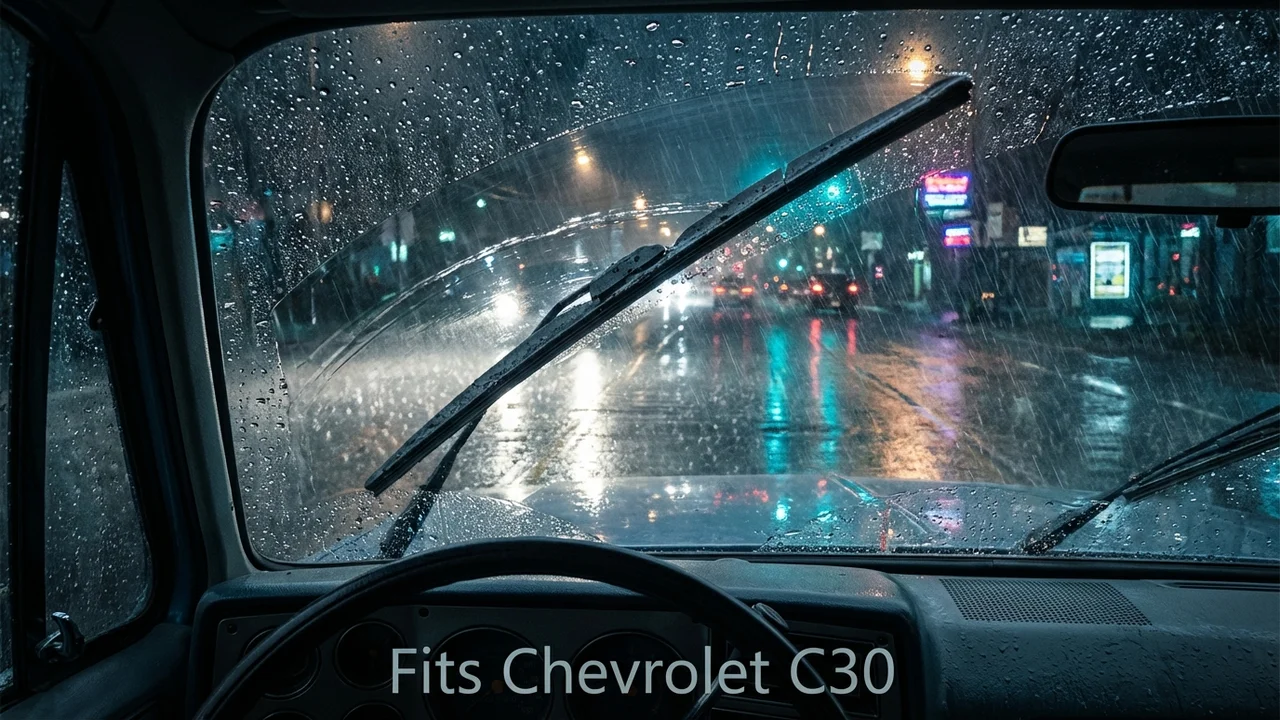 Chevrolet C30 Driver Side Wiper Blade — 22