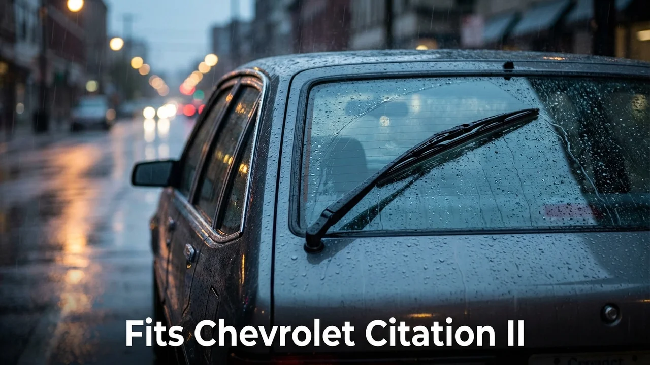 Chevrolet Citation II Rear Wiper Blade — 10