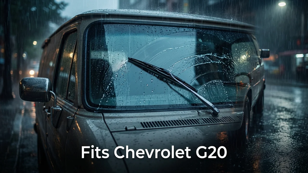 Chevrolet G20 Driver Side Wiper Blade — 20