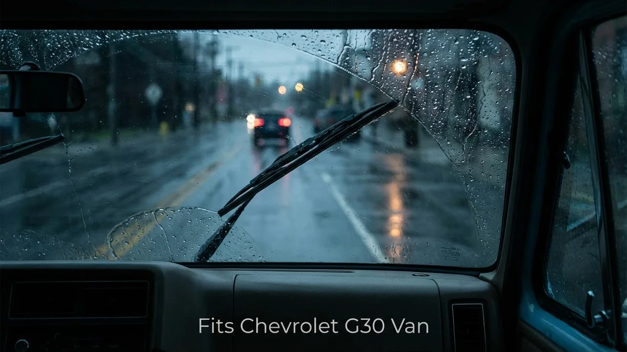 Chevrolet G30 Van Driver Side Wiper Blade — 24