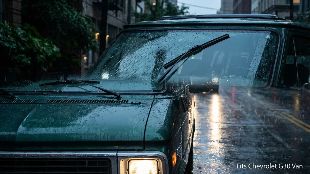 Chevrolet G30 Van Passenger Side Wiper Blade — 17