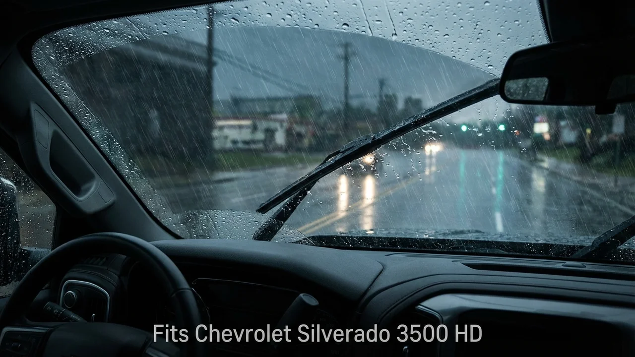 Chevrolet Silverado 3500 HD Passenger Side Wiper Blade — 17