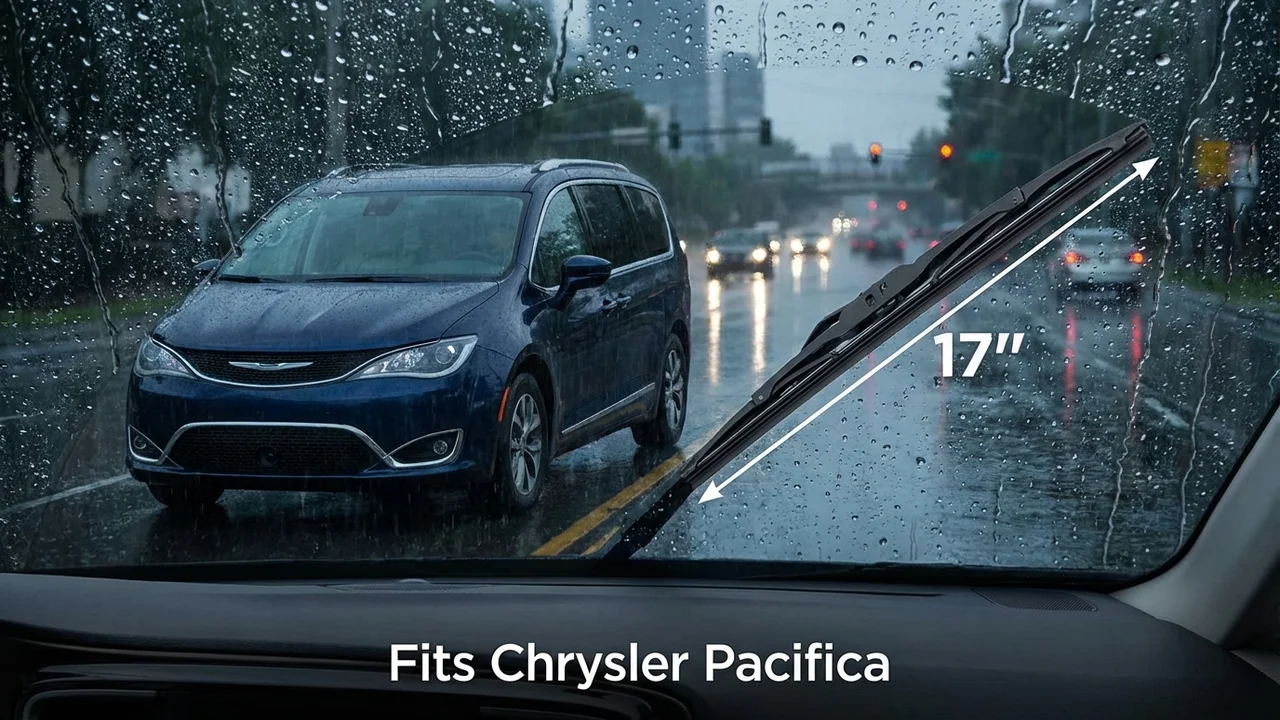 Chrysler Pacifica Passenger Side Wiper Blade — 17