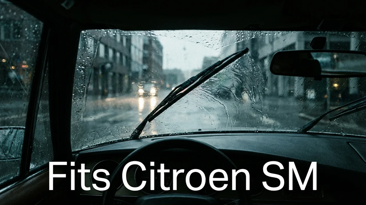 Citroen SM Driver Side Wiper Blade — 28